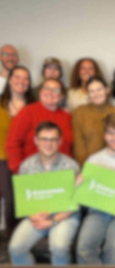 Group photo of Evergreen Action staff at the 2024 retreat